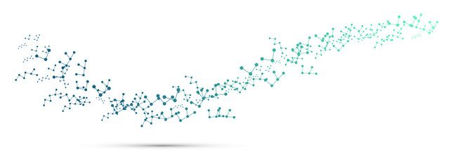 molecole, scienza, sfondo, chimica,