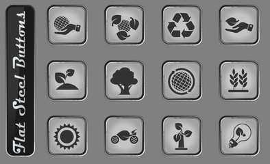 Ecology Icon set