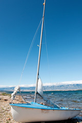 Naklejka premium sailboat