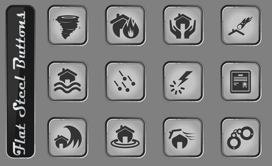 Home Insurance Icons