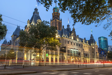 Obraz premium Cityhall in Rotterdam