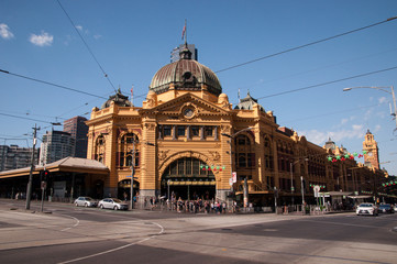 Obraz premium Flinders Street Station