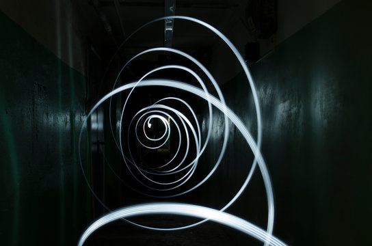 circular effect, freezelight