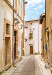 Obraz premium Picturesque sight in Trevi, ancient village in the Umbria region of Italy.