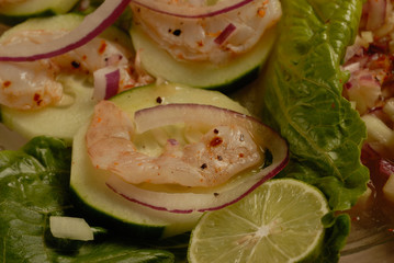 aguachile de camaron