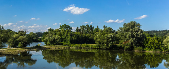 Beautiful view near Vilshofen-Danube-Bavaria-Germany