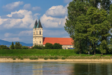 Fototapeta na wymiar Beautiful view near Thundorf-Danube-Bavaria-Germany