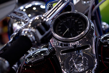 motorcycle speedometer for speed control while driving