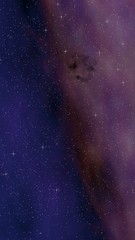 Colorful and beautiful space background. Outer space. Starry outer space texture. 3D illustration