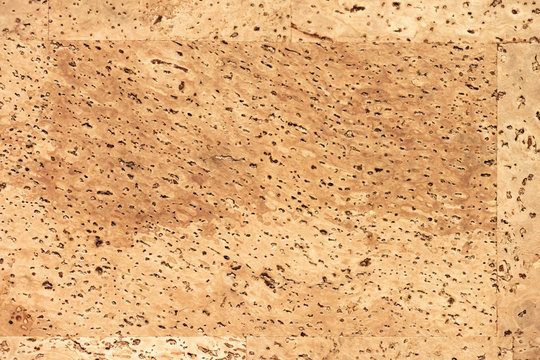Natural cork texture