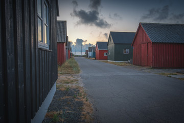 Tyskerhavnen bei Hvide Sande, Dänemark