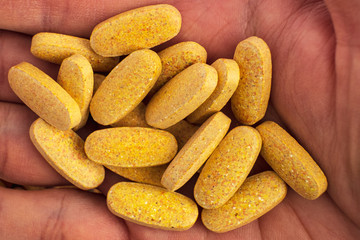 Vitamin Pill, Nutritional Supplement, Pill.
