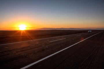 Atacama desert, Chile, Andes, South America. Beautiful view and landscape.
