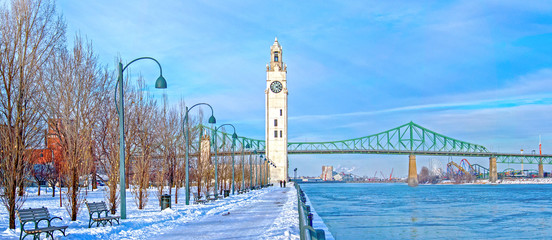 Montreal in winter, Canada