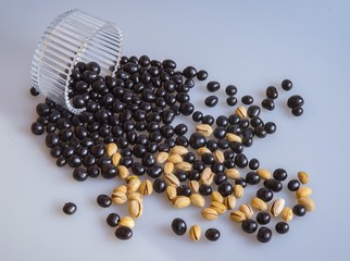 Chocolate Dragee With Pistachio Filling