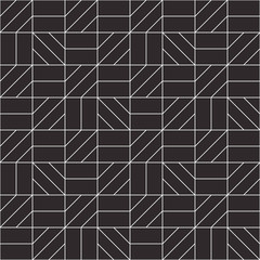 Abstract geometric seamless pattern