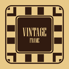 Art Deco Border Frame