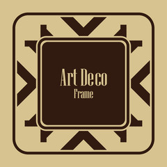 Art Deco Border Frame