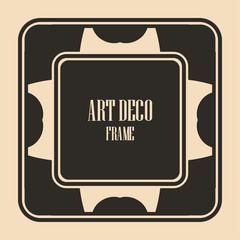 Art Deco Border Frame