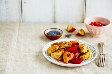 Austrian pancake dessert