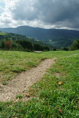 Lanschaftsaufnahmen aus den Vogesen im Spätsommer in Frankreich