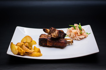 food dish sushi cocktails menu