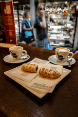 Canolli and Espresso Venice