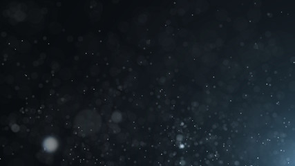 Obraz premium Dust particles. Abstract particle background. Dots background. 4k rendering.