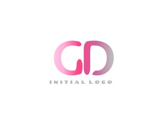 GD Initial Logo for your startup venture