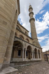 Fototapeta premium Outside view of Built by architect Mimar Sinan between 1569 and 1575 Selimiye Mosque in city of Edirne, East Thrace, Turkey