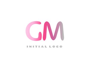 GM Initial Logo for your startup venture
