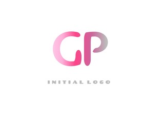 GP Initial Logo for your startup venture