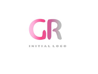 GR Initial Logo for your startup venture