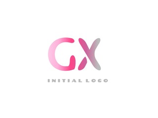 GX Initial Logo for your startup venture