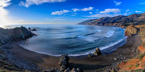 Panoramic Ragged Point, Central Coast, CA