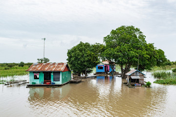 Fototapeta na wymiar Battambang River