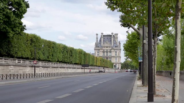 Travel Paris City, France &ndash; street view tourist route, sight seeing