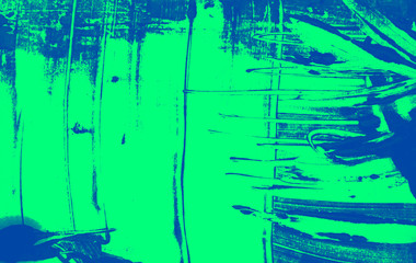 blue green  and violet  paint fashion background texture with grunge brush strokes