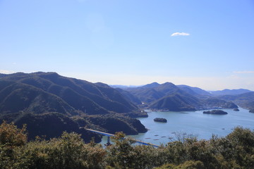 Fototapeta premium Katakami Bay in Okayama, Japan