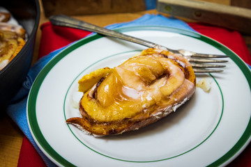 Cinnamon Rolls with Apple Filling