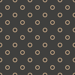 Vector damask seamless retro pattern background geometry round cross frame