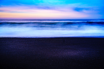 Purple Waves, San Simeon, CA