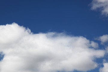 Cloud in bule sky for background and sky scape