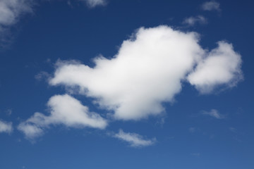 Cloud in bule sky for background and sky scape