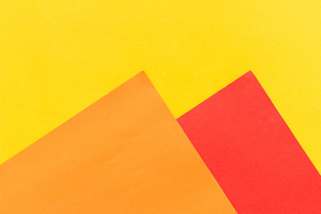 paper color yellow and orange and red abstract background.