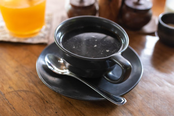 Fototapeta na wymiar Black Bali Coffee