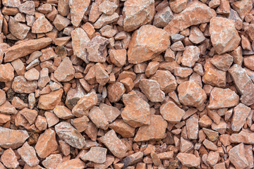 rubble texture natural abstract background close-up