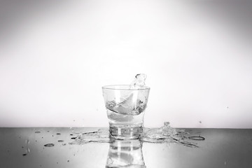 glass of water