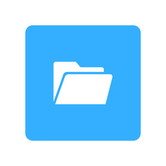 open folder icon vector