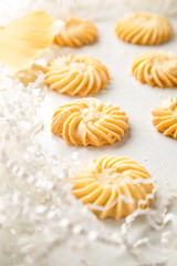 Butter Cookie Background. Cookie, biscuit